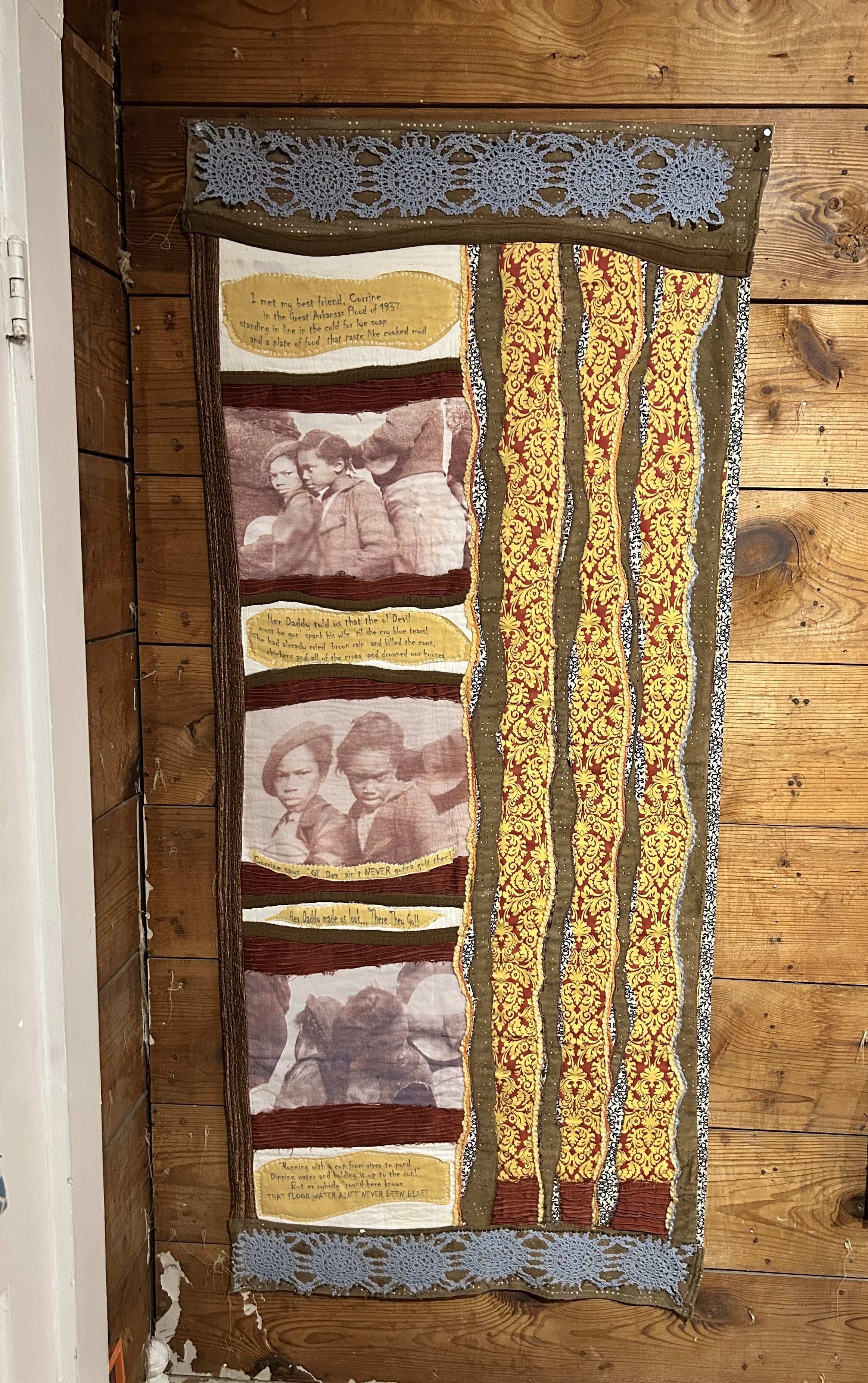 "Flood Water Is Never Blue"